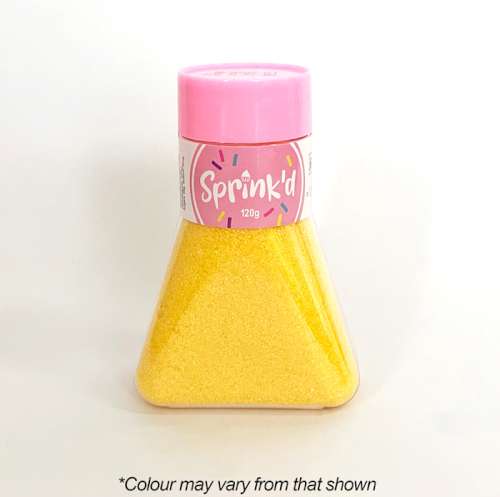 Sprink'd sprinkles - Sanding Sugar Yellow